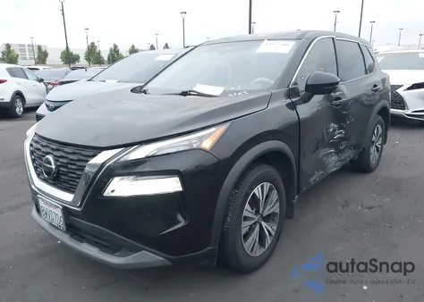 2021 Nissan Rogue Sv Fwd from USA, damaged, VIN 5N1AT3BA2MC754410